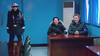 Watch Conan O'Brien Rag On Korean Soldiers In The Demilitarized Zone